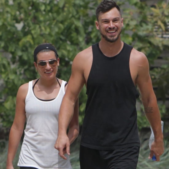 Lea Michele and Matthew Paetz Hold Hands | Pictures