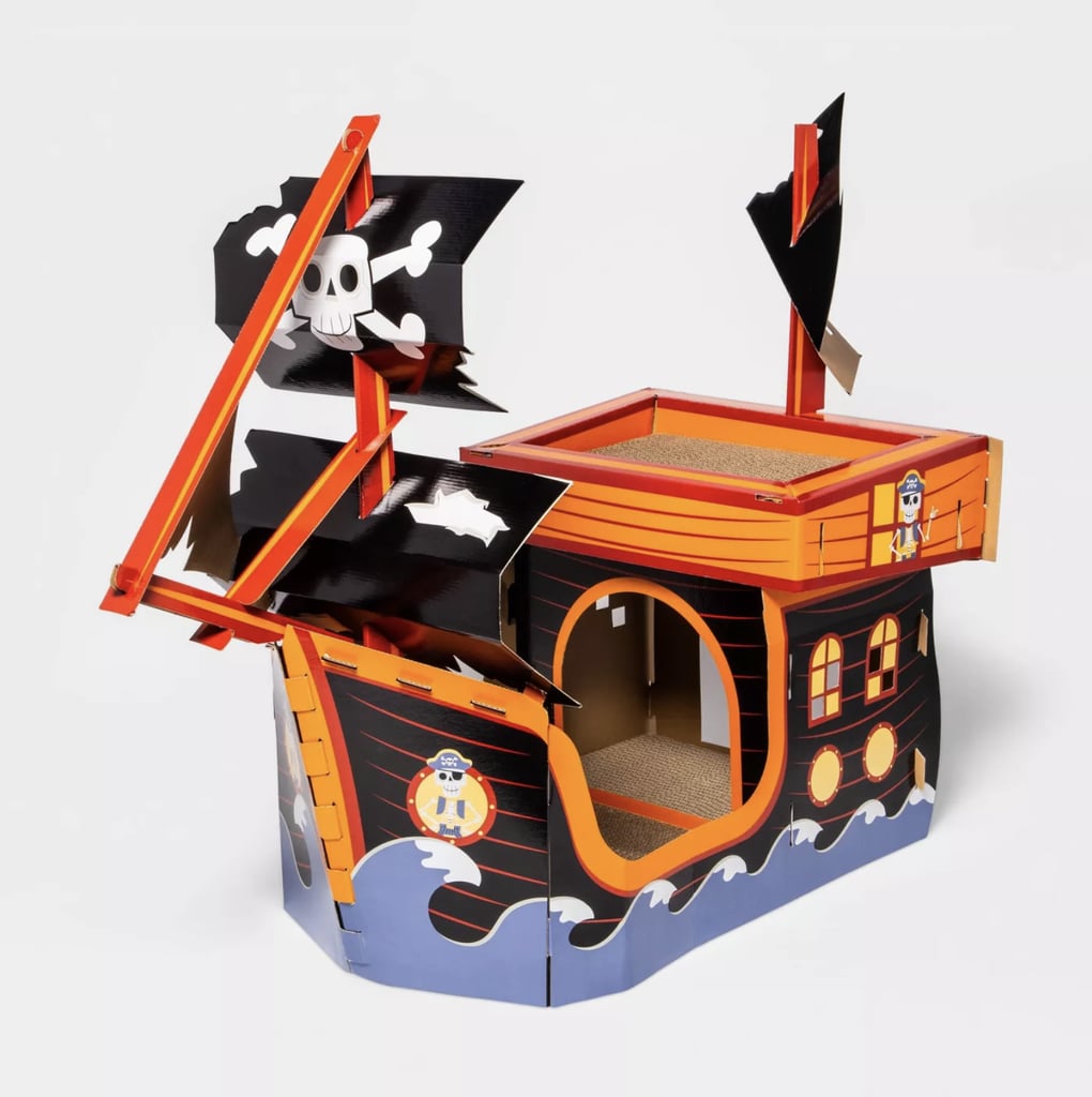 Target's Halloween Pirate Ship Cat Scratchers Are So Spooky