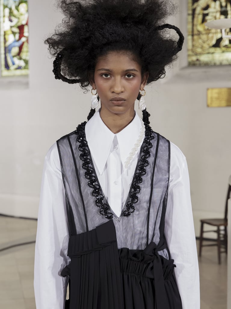 Simone Rocha Autumn 2021 Features Patchwork and Regencycore