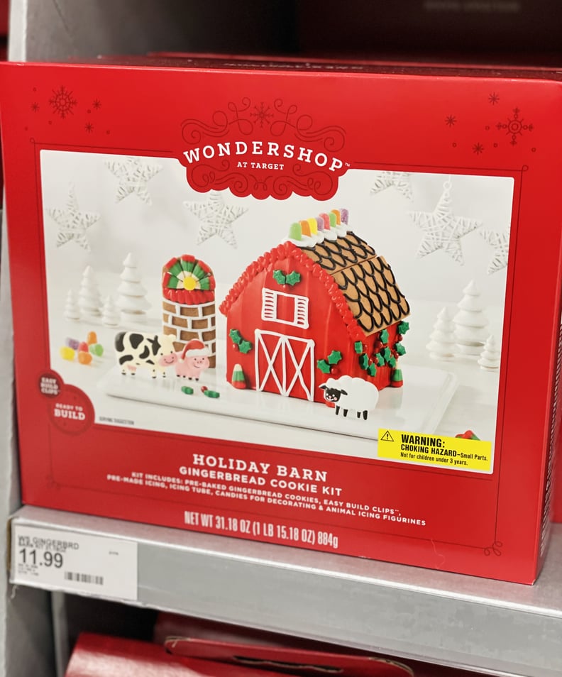 A Festive Activity: Wondershop Holiday Barn Gingerbread House Kit