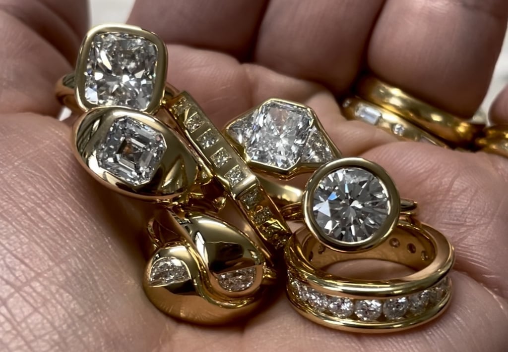 Chunky Engagement Rings