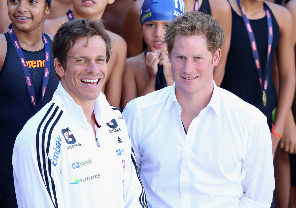 Prince Harry at the World Cup in Brazil