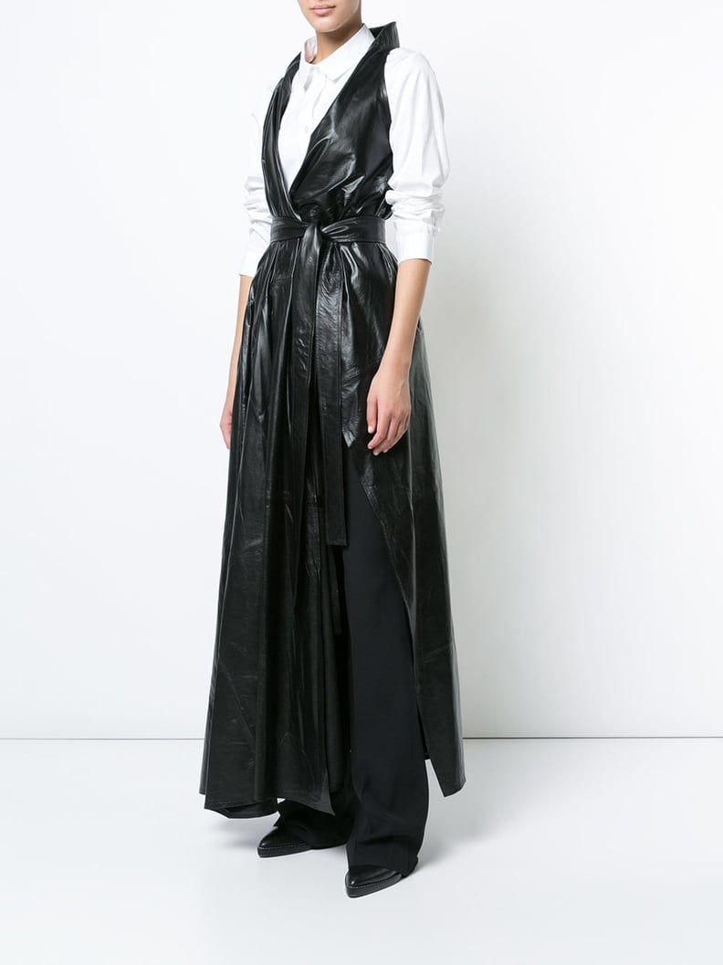 Ann Demeulemeester V-Neck Belted Dress