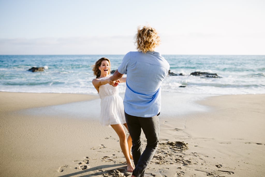 California Beach Engagement Shoot