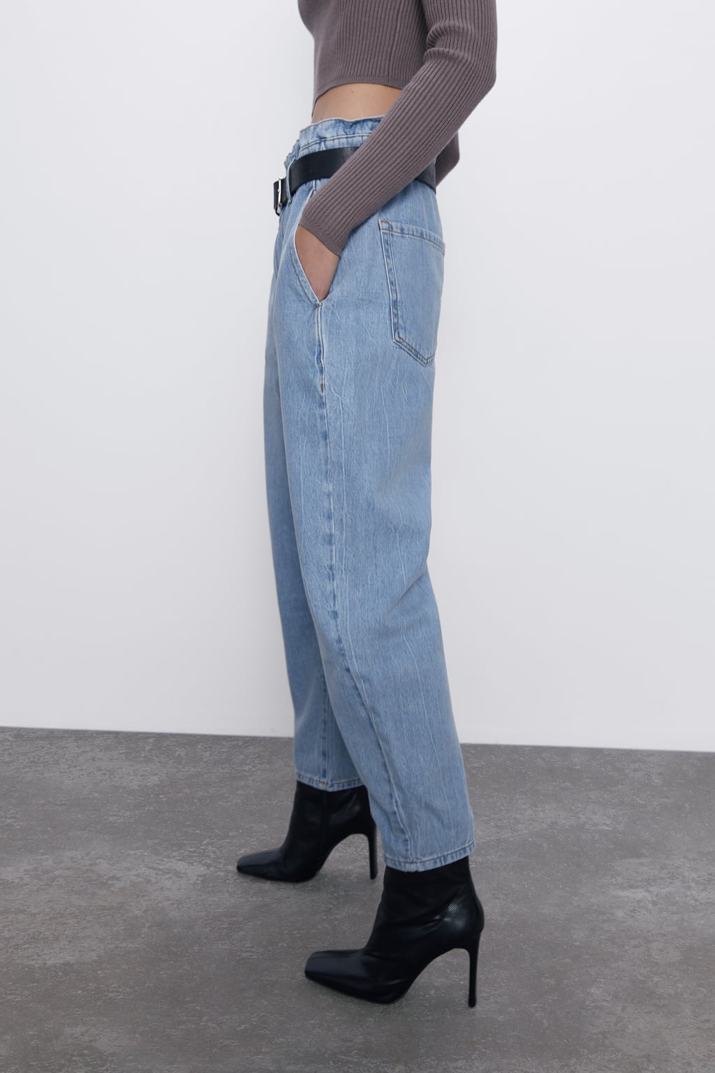 women's straight leg baggy jeans