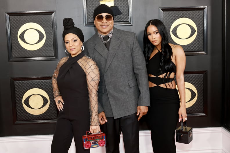 LL Cool J With Wife Simone Smith and Daughter Samaria Smith at the 2023 Grammys