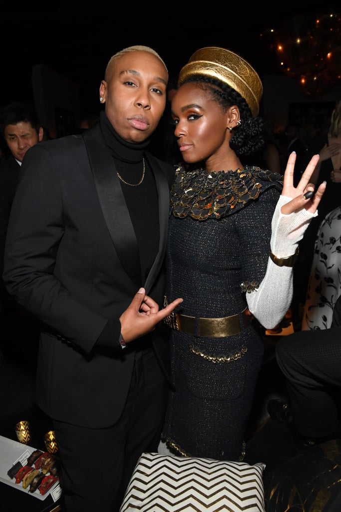 Lena Waithe and Janelle Monáe radiated success as they took a picture together at an afterparty in 2019.