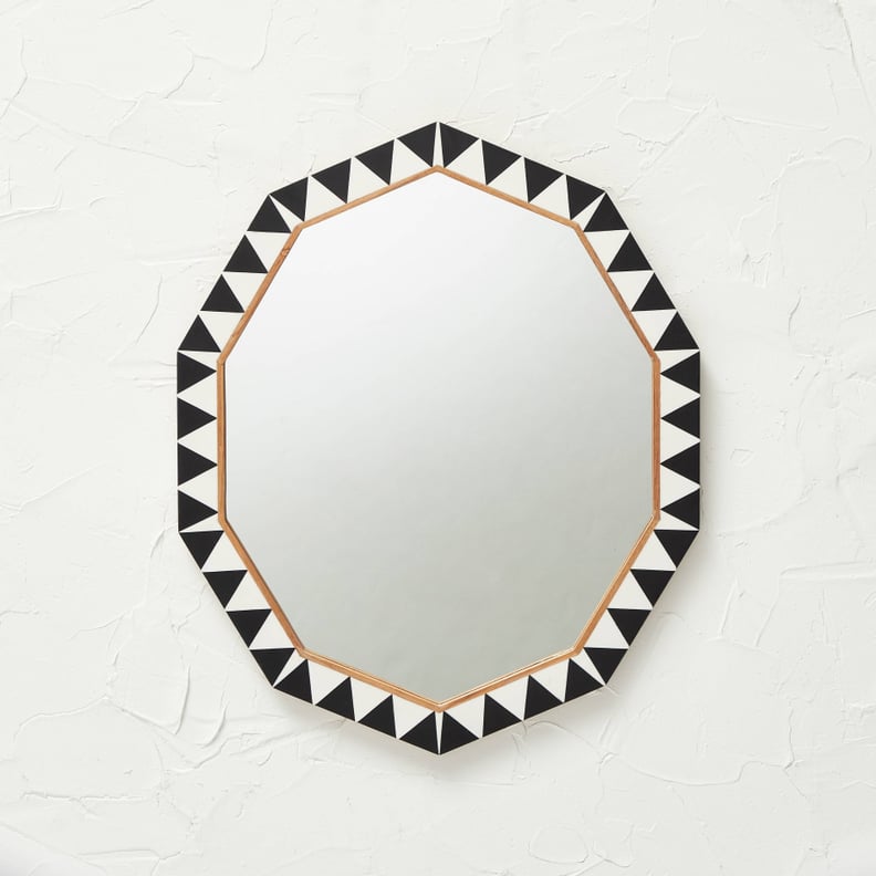A Statement Mirror: Opalhouse designed with Jungalow Wood Resin Decorative Wall Mirror