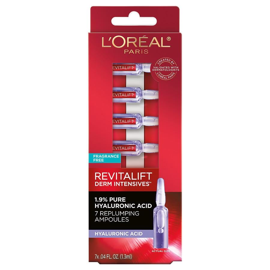 L'Oréal Paris Pure Hyaluronic Acid 7 Replumping Ampoules Best