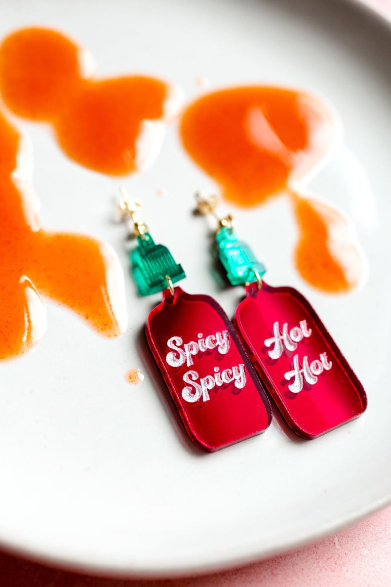 A Stylish Find: Sriracha Hot Sauce Earrings