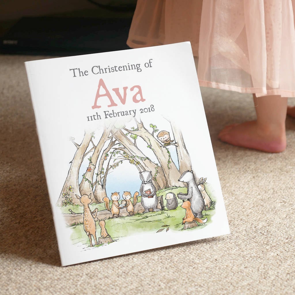 Letterfest Personalised Christening Story Book