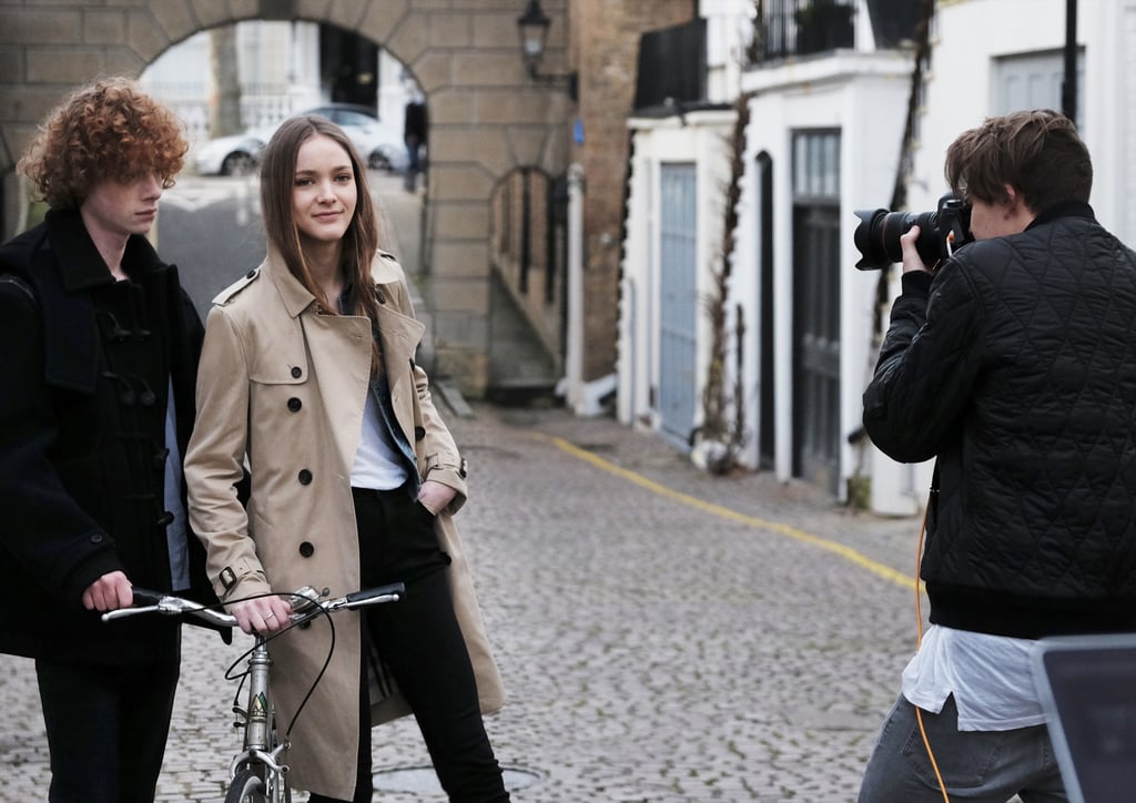 Brooklyn Beckham's Burberry Campaign