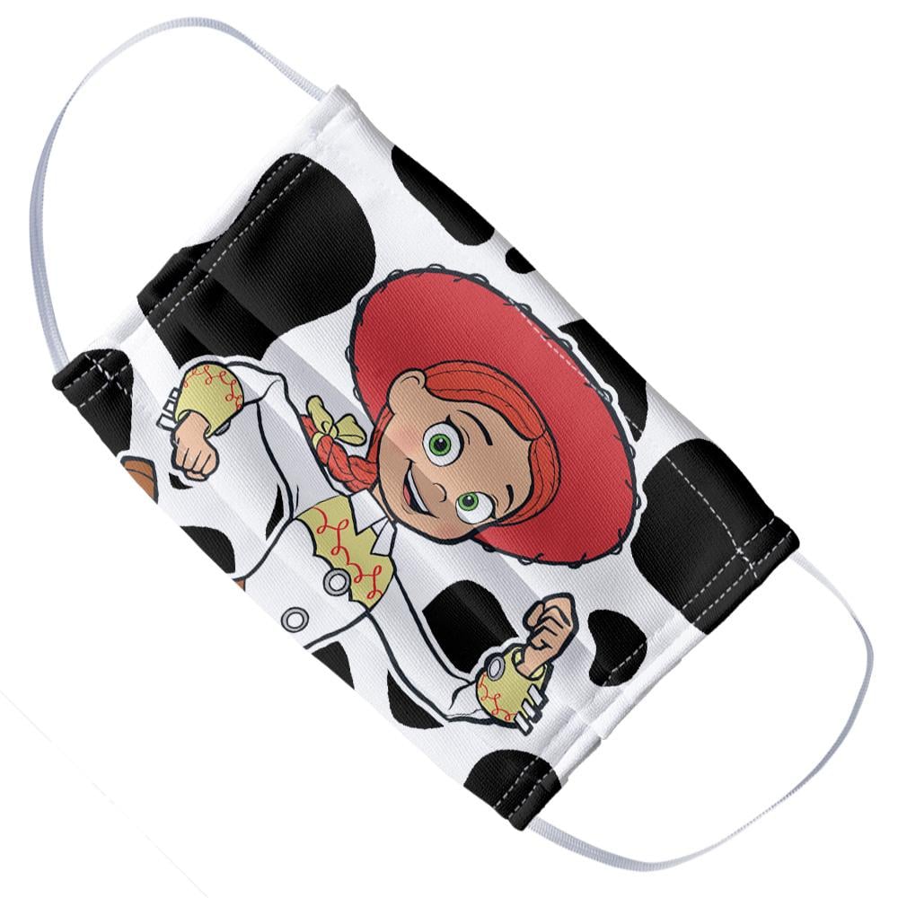 Toy Story Jessie Pose Cloth Face Mask Maskclub Disney Washable Face 