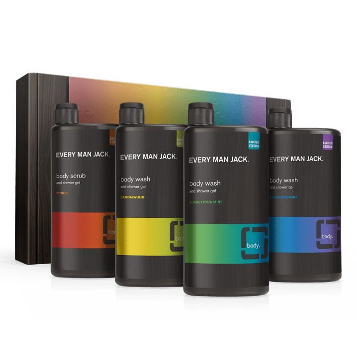 Body-Care Sets: Every Man Jack Limited Edition Pride Packs