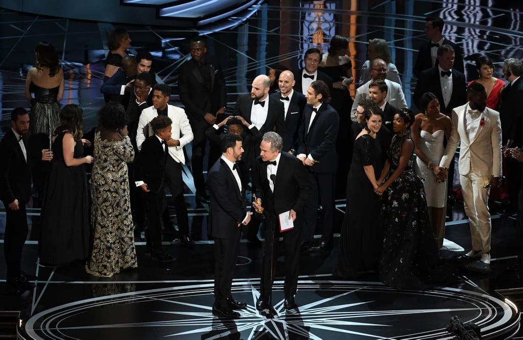 And the two tried to resolve the biggest screw-up in Oscars history while the world was watching.