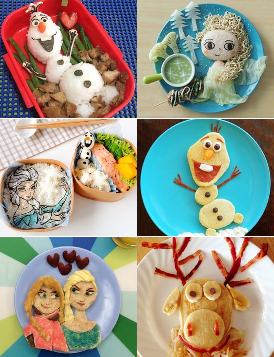 Frozen Movie Food Art