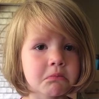 Little Girl Sad About Deleted Photos