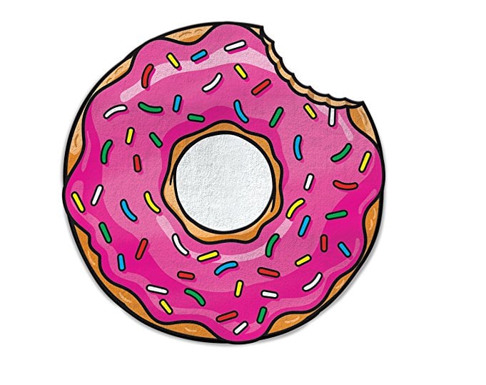 BigMouth Inc. Gigantic Pink Donut Beach Blanket ($25)