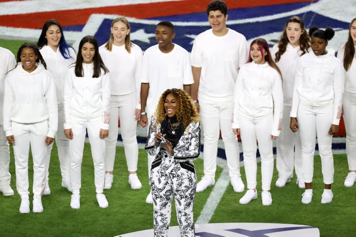 Yolanda Adams Sings America The Beautiful Super Bowl Video Popsugar Entertainment
