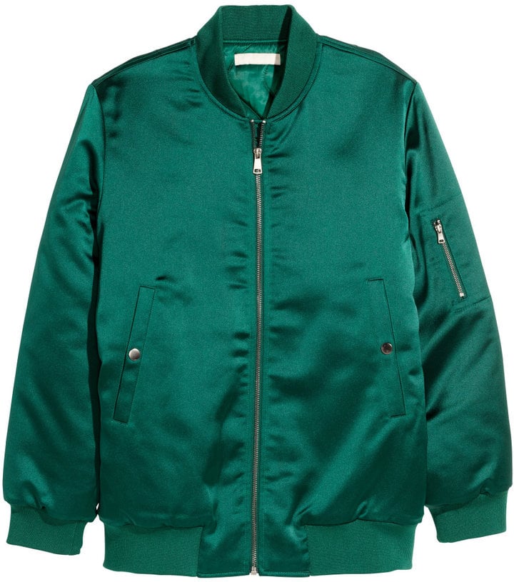 Padded Pilot Jacket ($70) | Best Shopping at H&M August 2015 | POPSUGAR ...