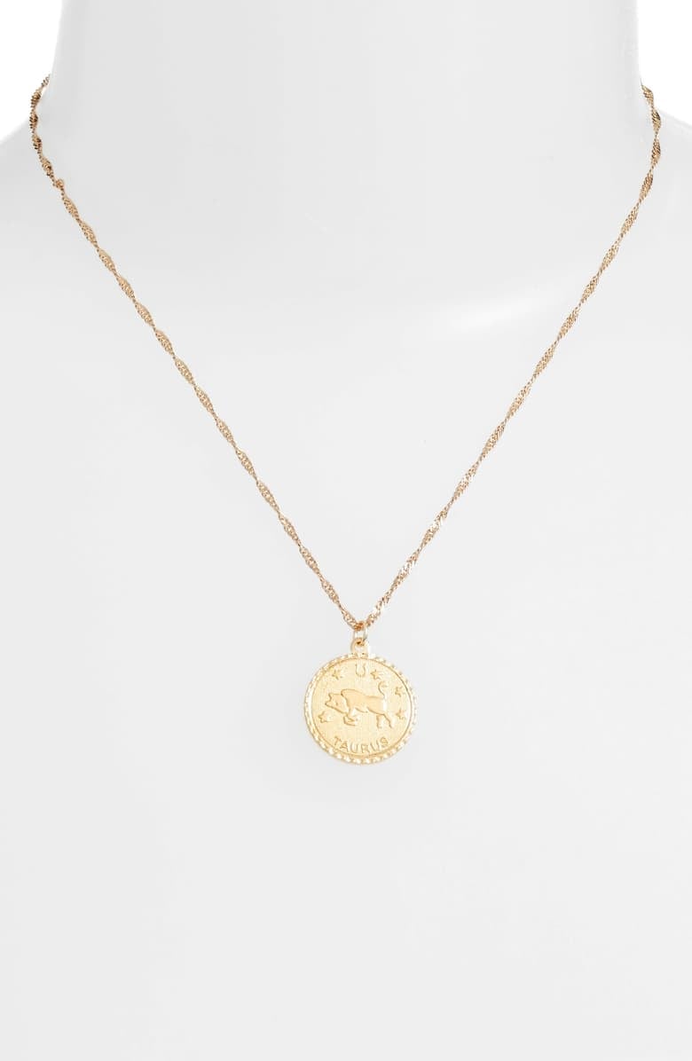 Nordstrom zodiac hotsell necklace