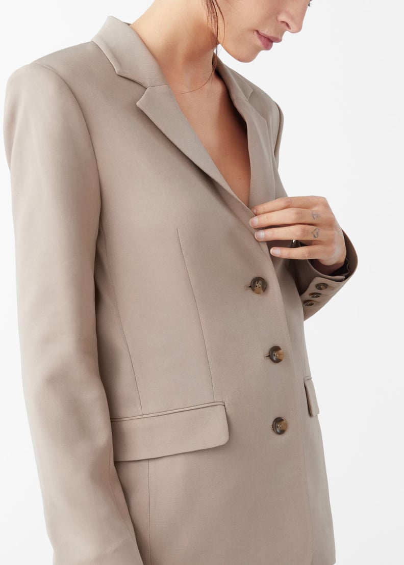 & Other Stories Tailored Single-Breasted Blazer