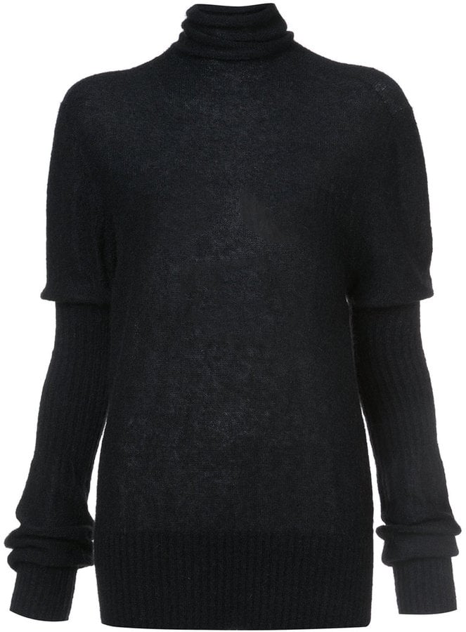 Lemaire Puffy Sleeves Turtleneck