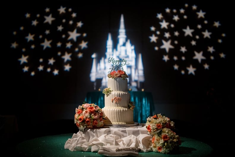 Disney Parks Exclusive Cinderella Castle Love is Magical Wedding Cake Topper