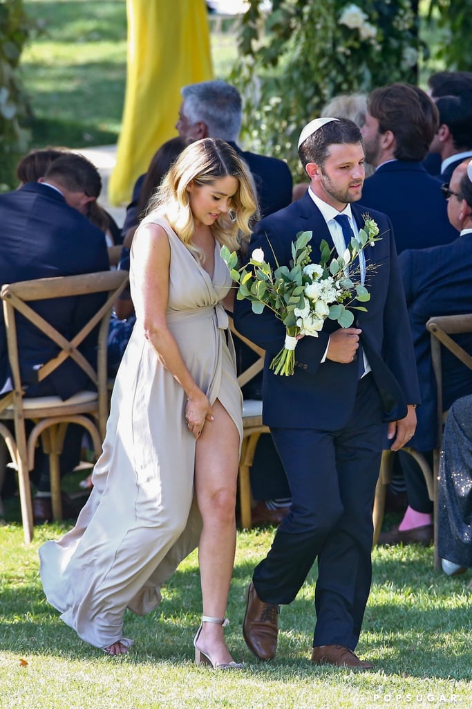 Lauren Conrad Bridesmaid at Friend's Wedding August 2017
