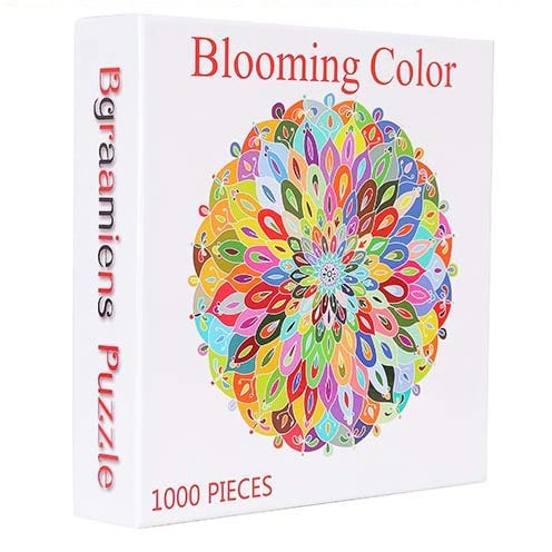 Bgraamiens Puzzle-Blooming Colour-1000 Pieces