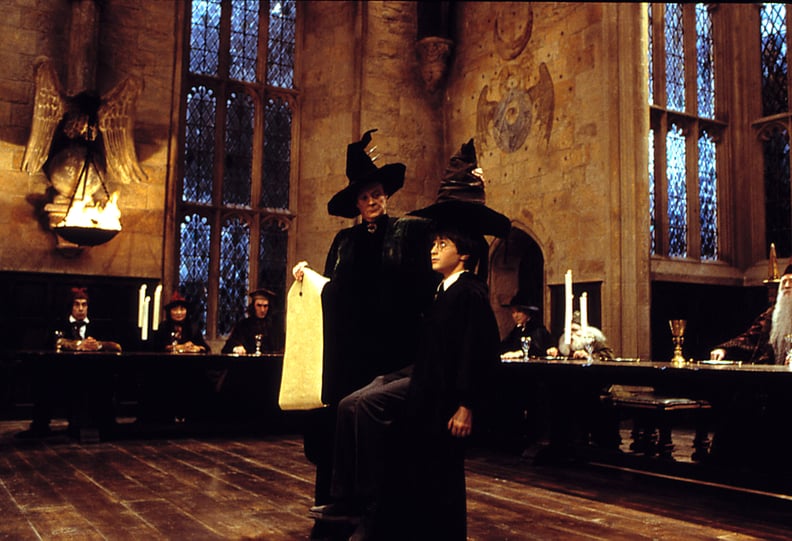 HARRY POTTER AND THE SORCERER'S STONE, Maggie Smith, Daniel Radcliffe, 2001.
