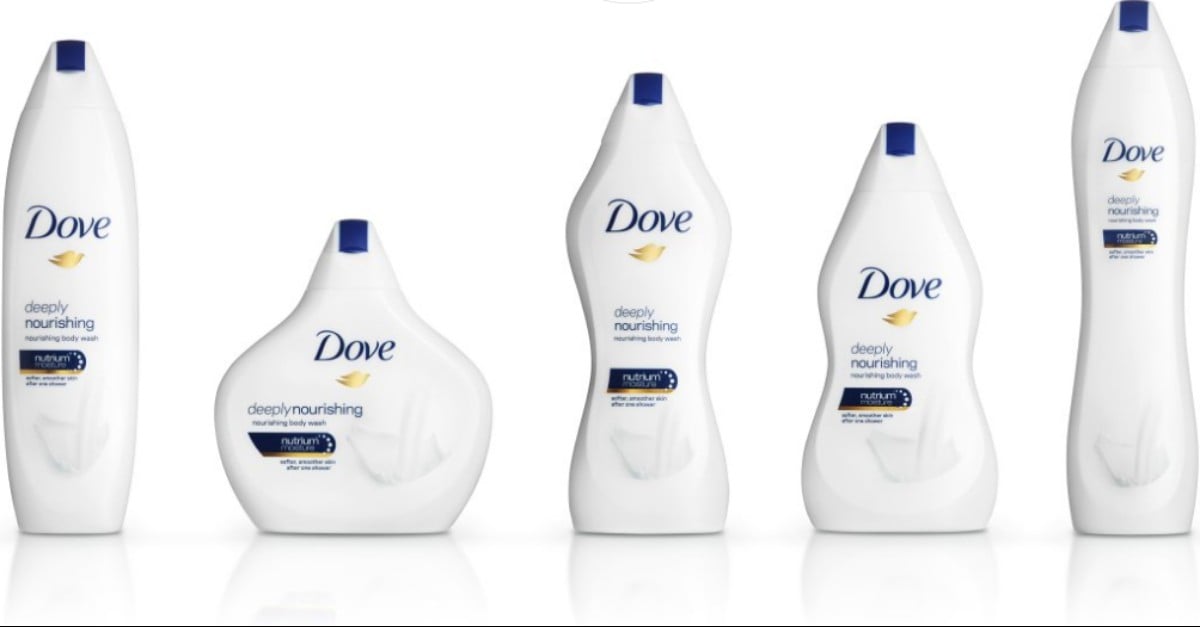 Dove Body Washes Shaped Like Women's Bodies Ad | POPSUGAR Beauty