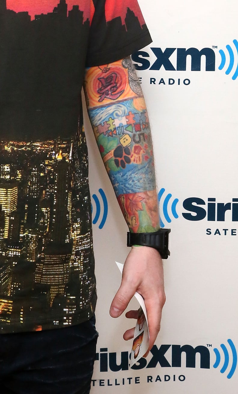 Ed Sheeran's Tattoos | PS Celebrity, image size:792x1308