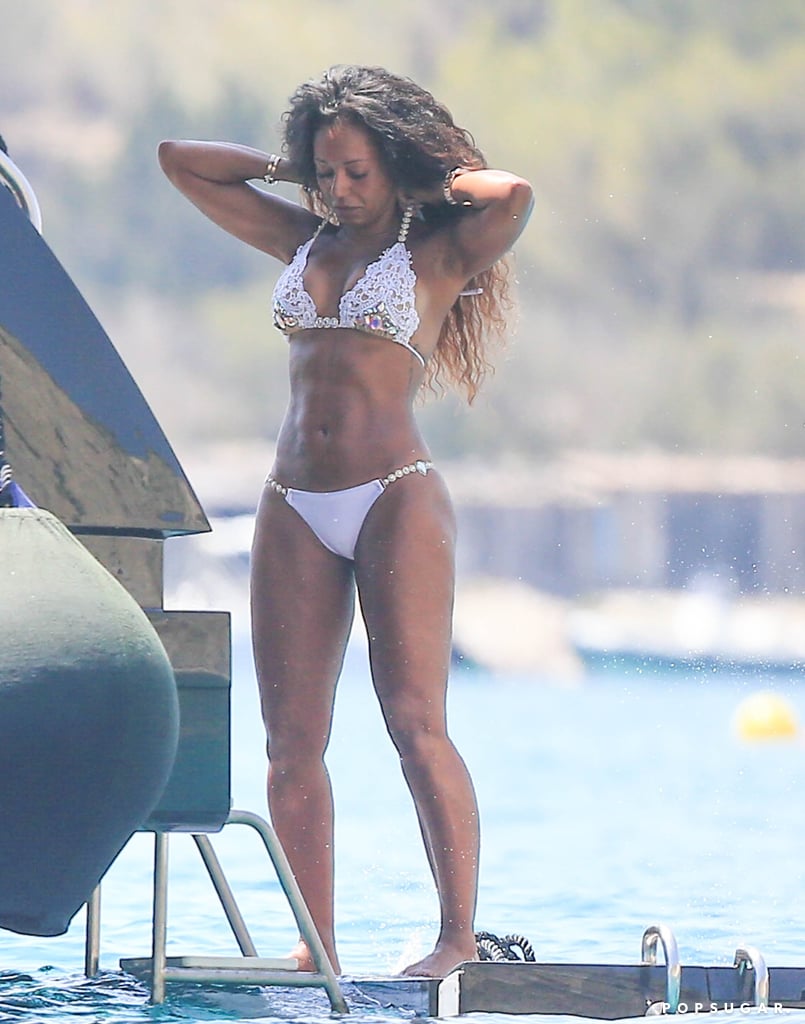 Mel B Bikini Vacation Pictures June 2016