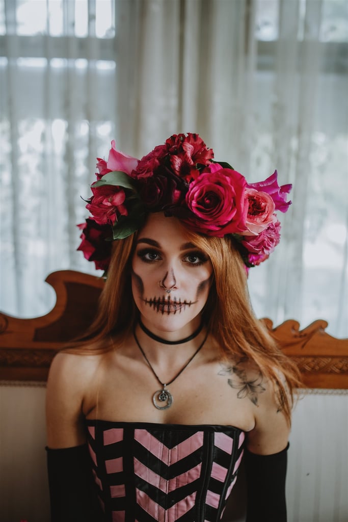 This Skeleton Bridal Shoot Will Give You All the Chills