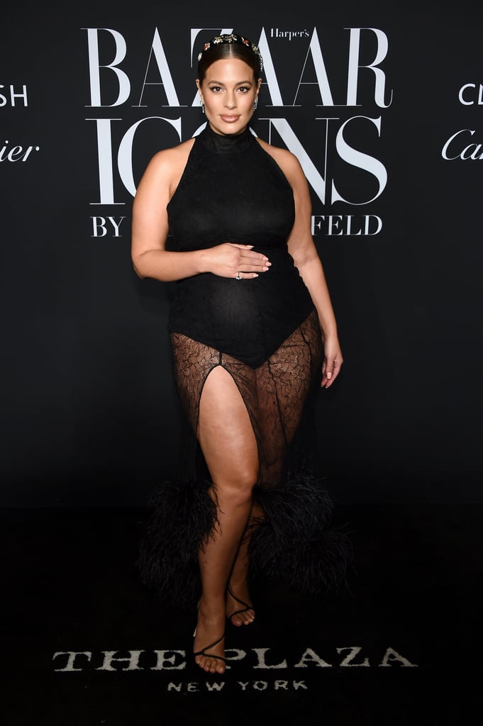 Ashley Graham at the Harper's Bazaar ICONS Party During New York Fashion Week