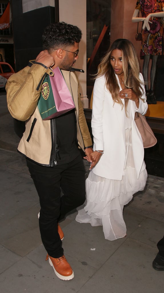 Ciara and Russell Wilson Out in London Photos July 2016
