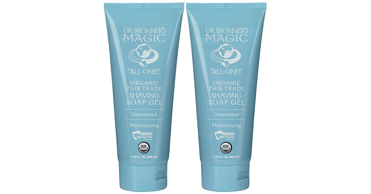 Dr. Bronner's Magic Organic Unscented Shaving Soap Gel 23 Best Whole
