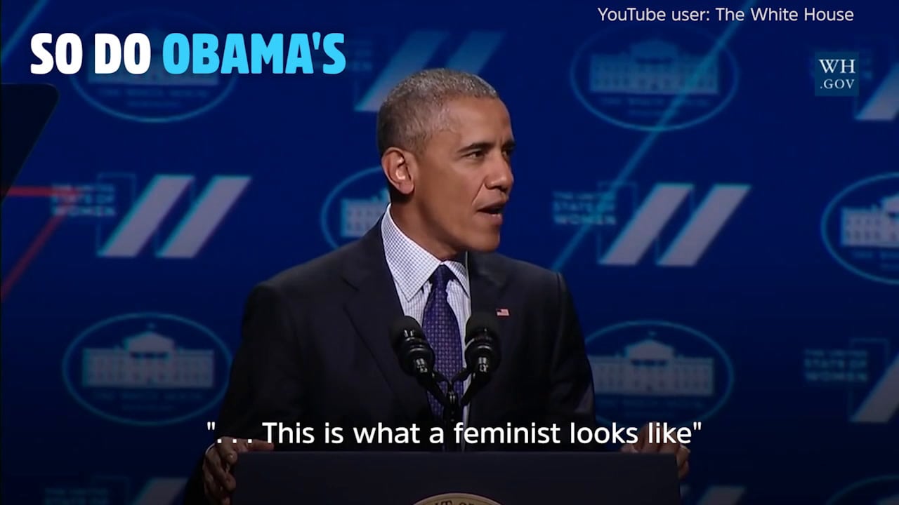 Trump's Words on Women Speak For Themselves . . . So Do Obama's