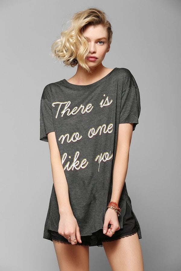 Urban Outfitters Feather Hearts No One Tee ($39)