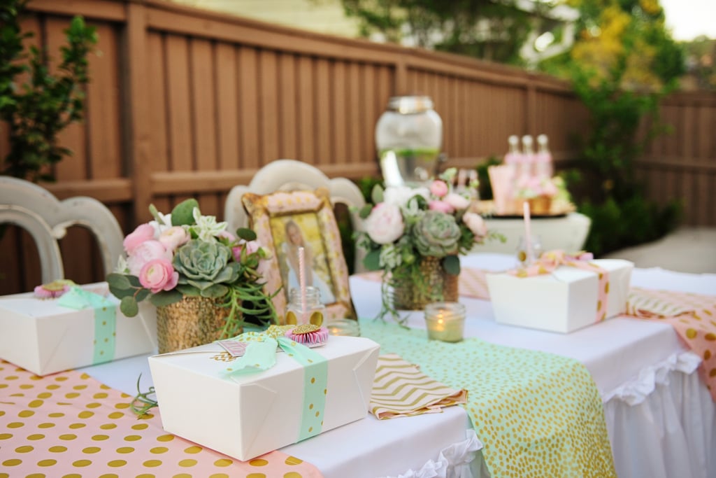 Whimsical Baptism Party For Little Girl Popsugar Family