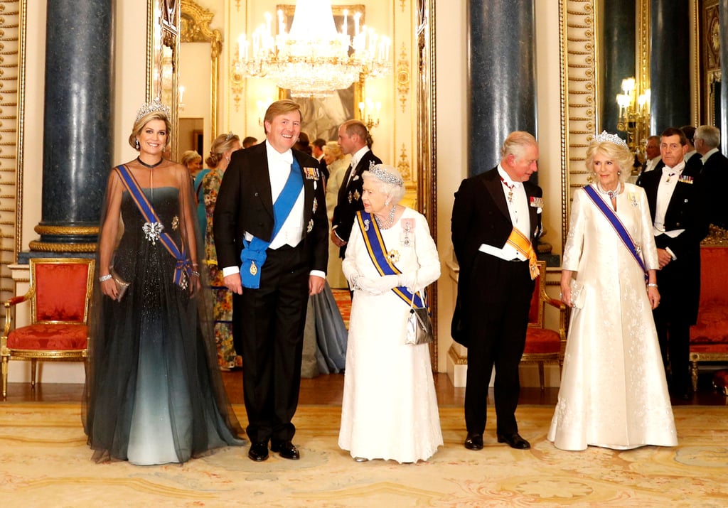 Prince William and Kate Middleton at State Banquet 2018