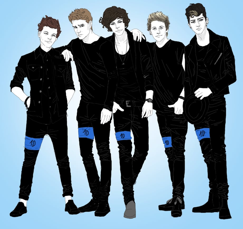 One Direction Fan Art Popsugar Love And Sex Photo 7 