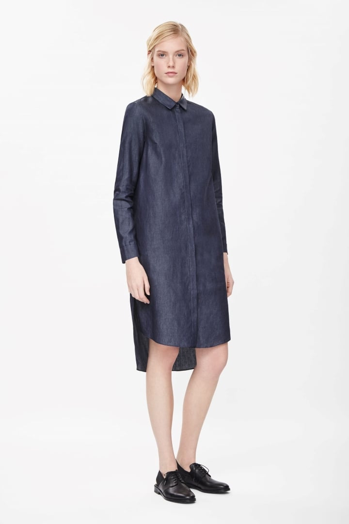 Cos denim shirt online dress