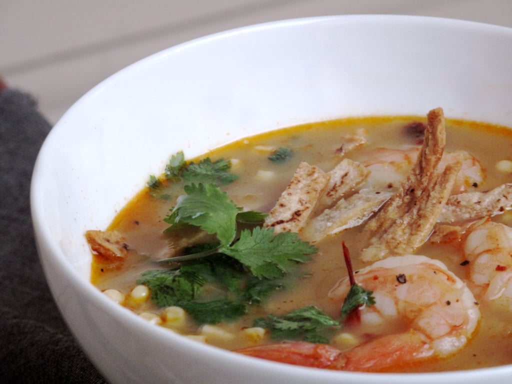 Shrimp and Tortilla Soup