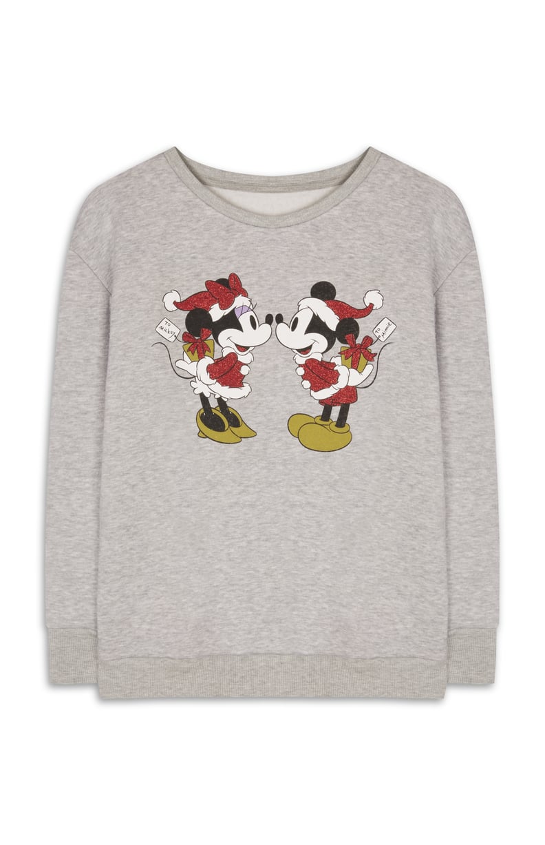 Minnie and Mickey Christmas Sweatshirt ($16)