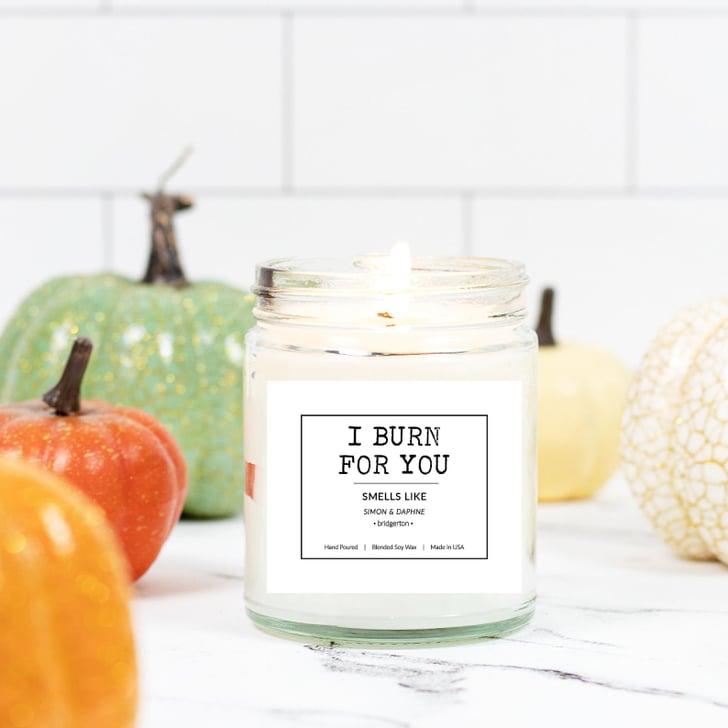 I Burn For You Candle The Best Bridgerton Products on Etsy POPSUGAR
