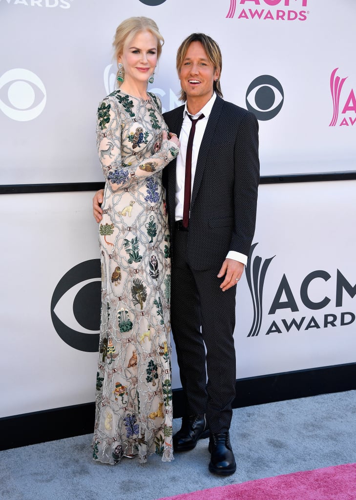 Nicole Kidman and Keith Urban at the 2017 ACM Awards