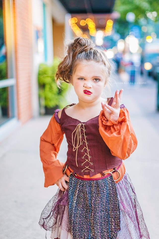 The hand, ha! Sanderson Sisters Hocus Pocus Halloween Costume For