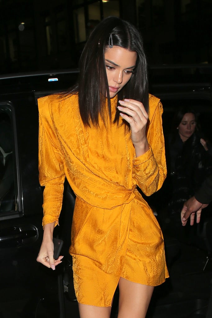 Kendall Jenner's PVC Sandals November 2018